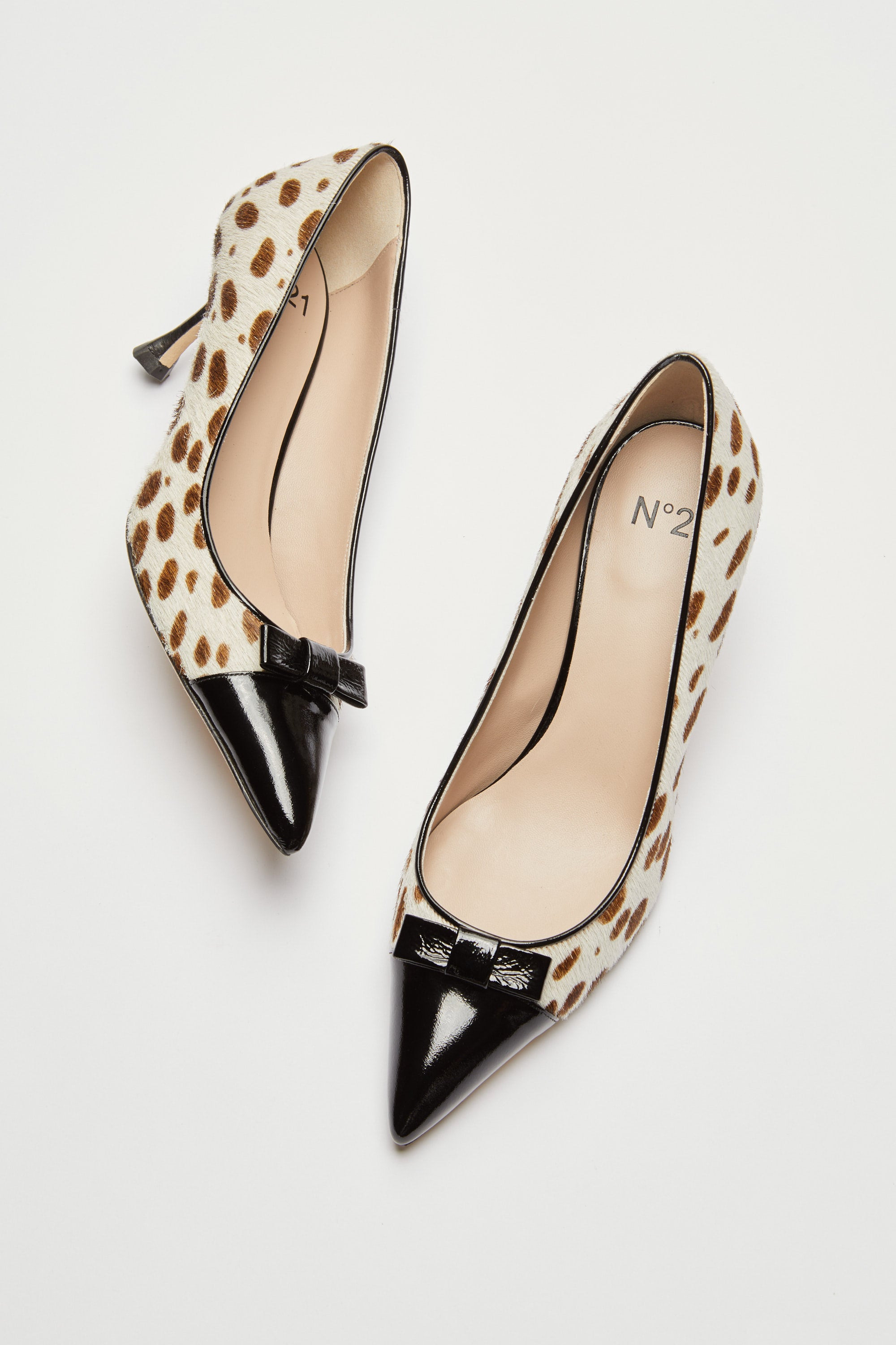 POINTED DÉCOLLETÉ WITH ANIMALIER EFFECT - 5