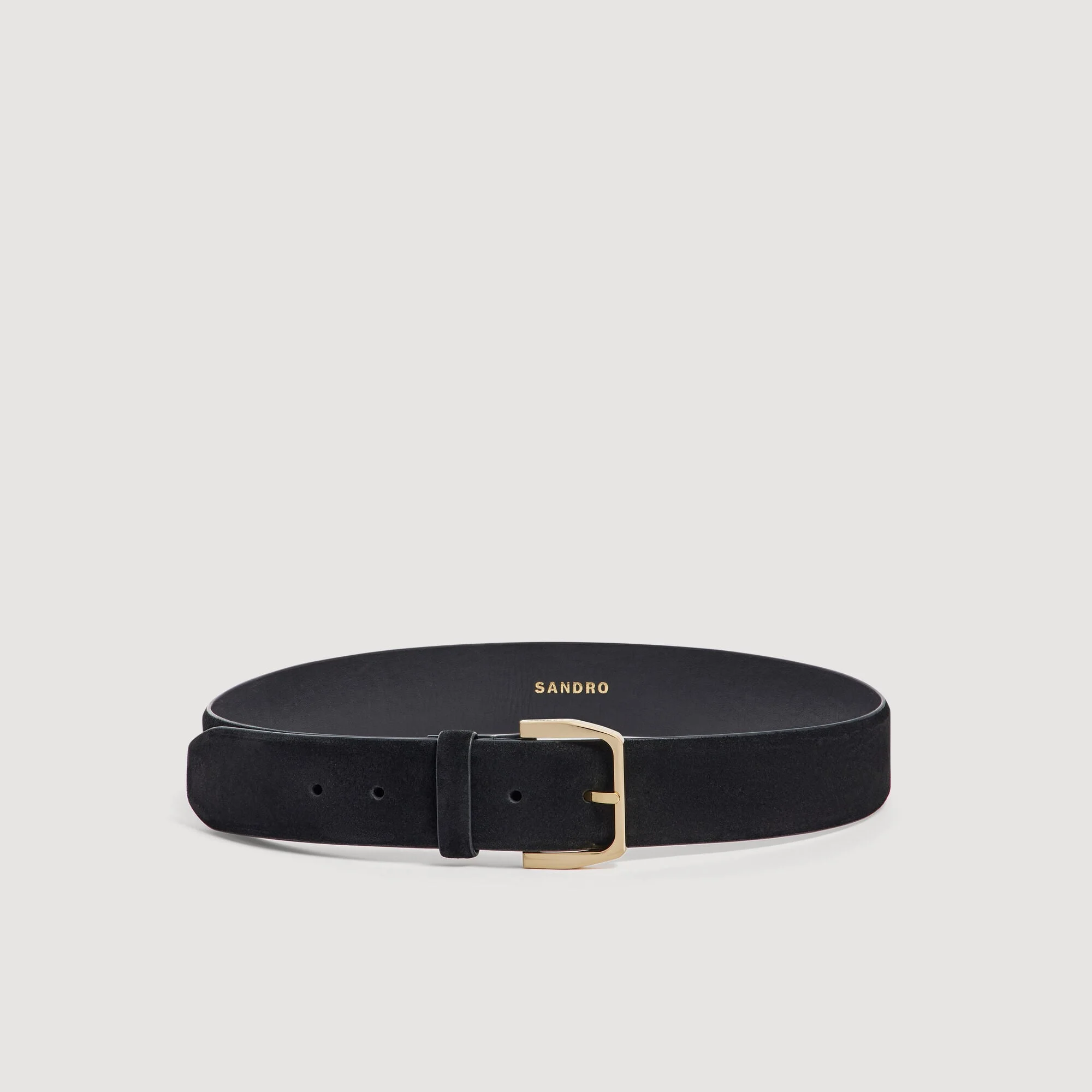 WIDE SUEDE BELT - 1