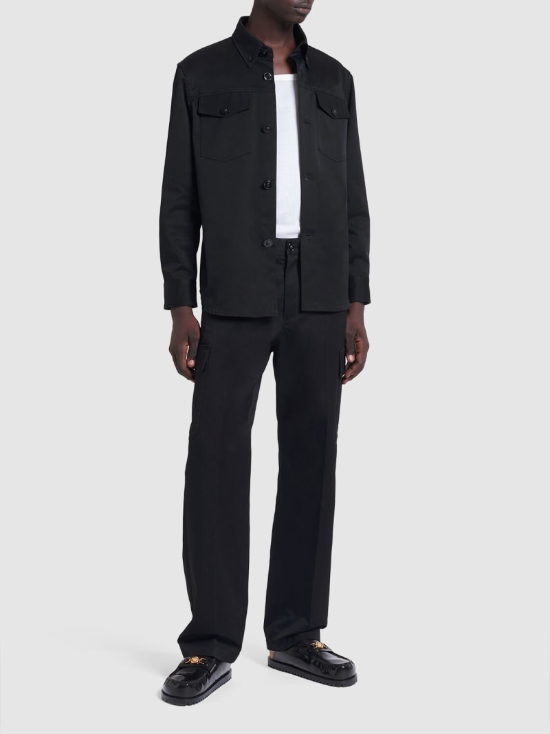 Tailored wool twill formal pants - 2