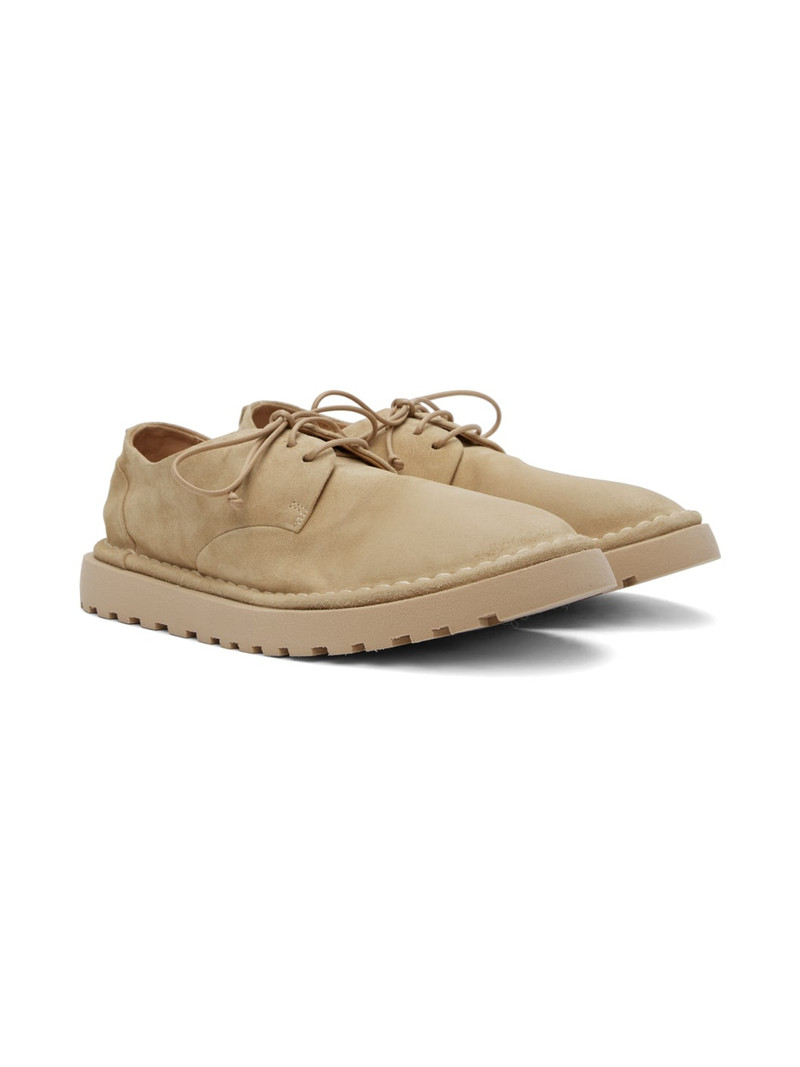 Beige Gomme Sancrispa Alta Pomice Derbys 4