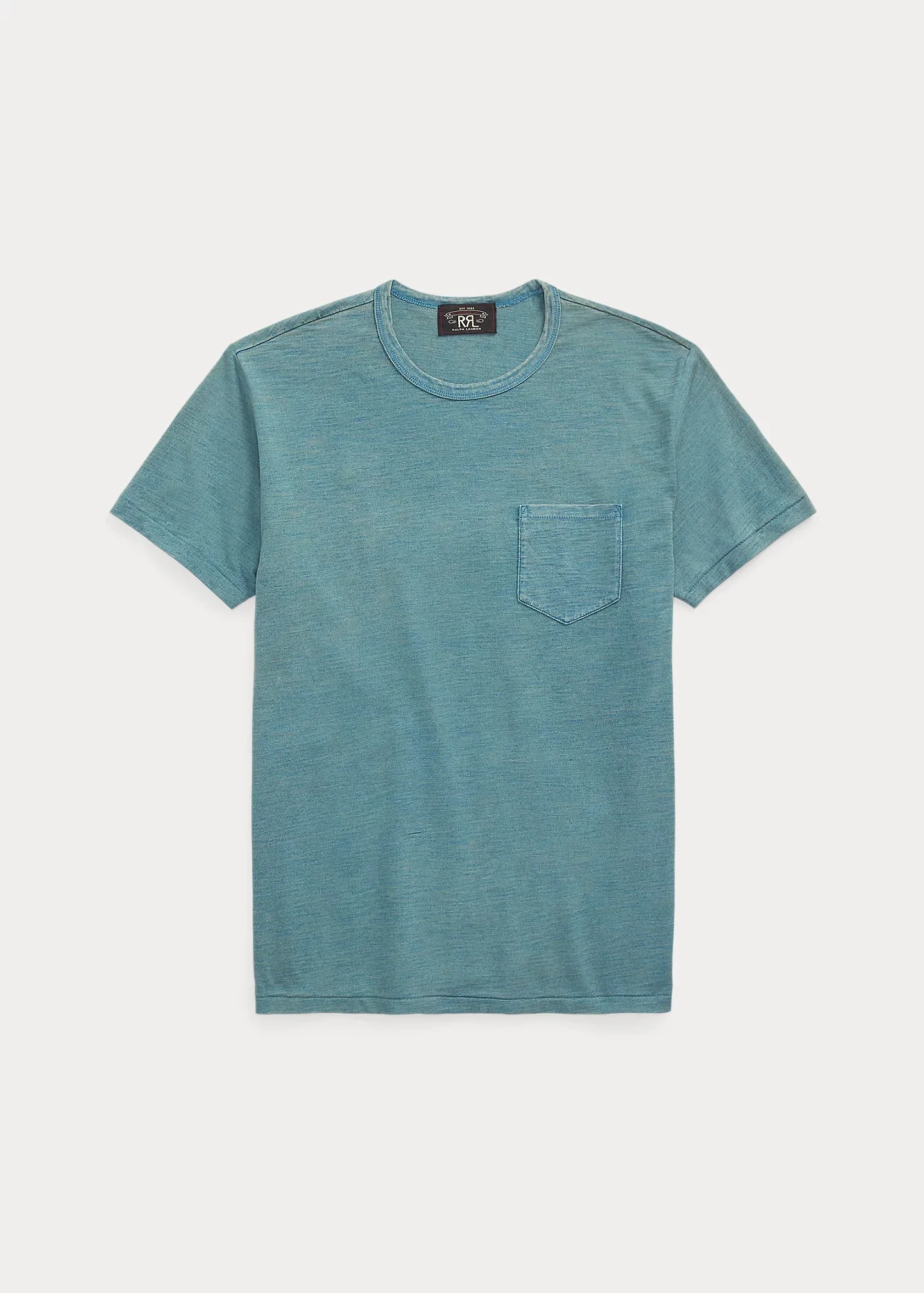 Indigo Jersey Pocket T-Shirt - 1