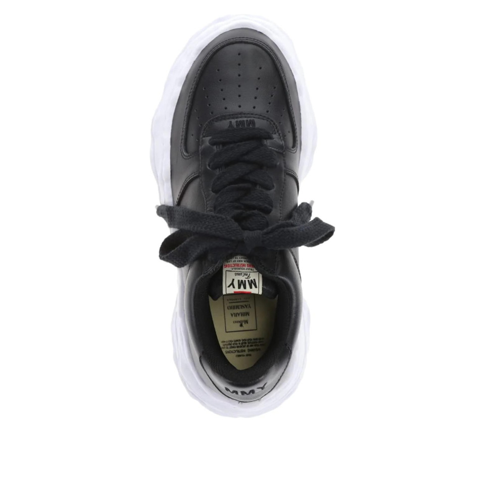 Maison MIHARA YASUHIRO Wayne OG Sole Leather Low 'Black' A07FW702-BLACK - 5