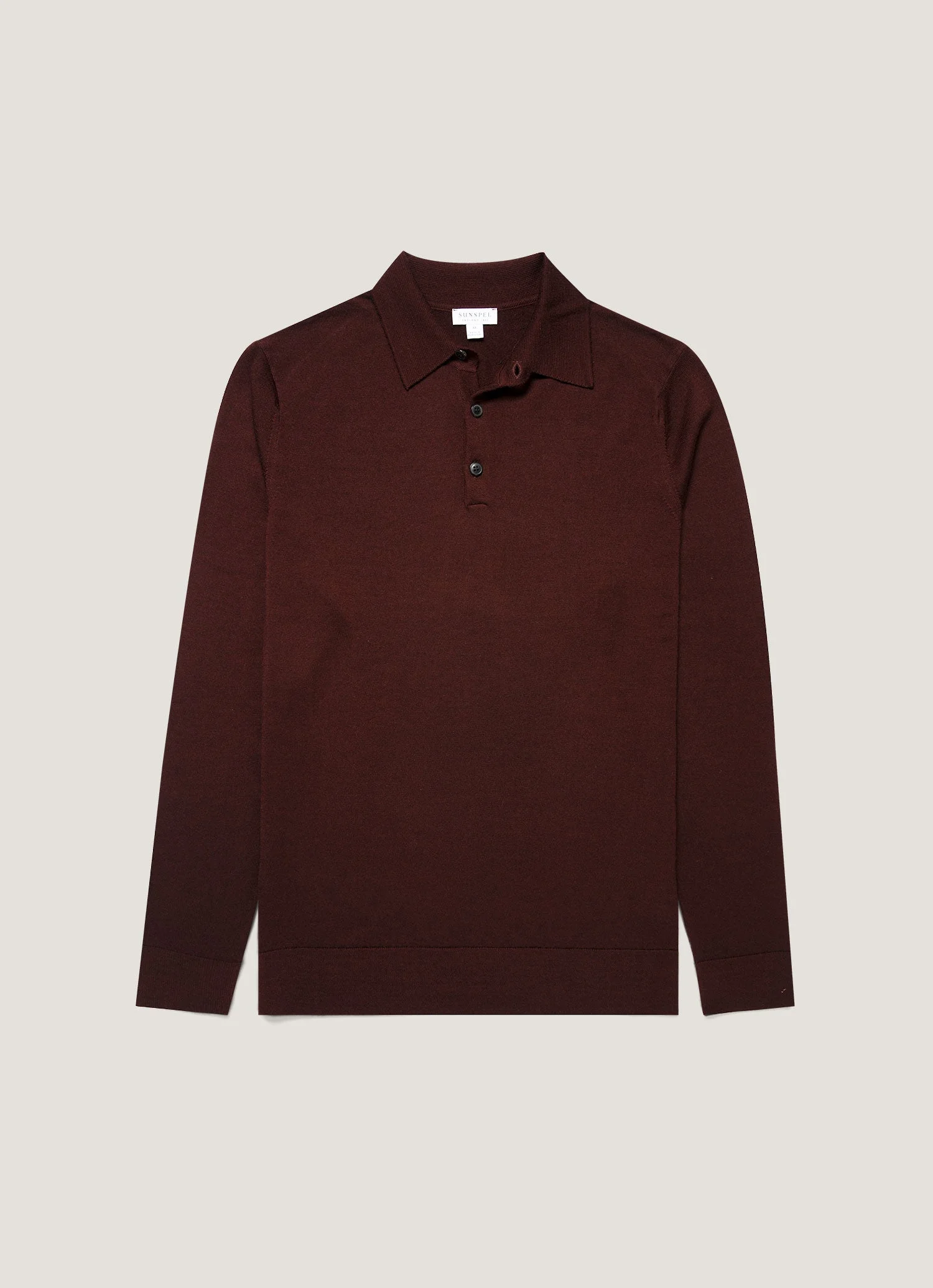Extra‑Fine Merino Knitted Polo Shirt - 1