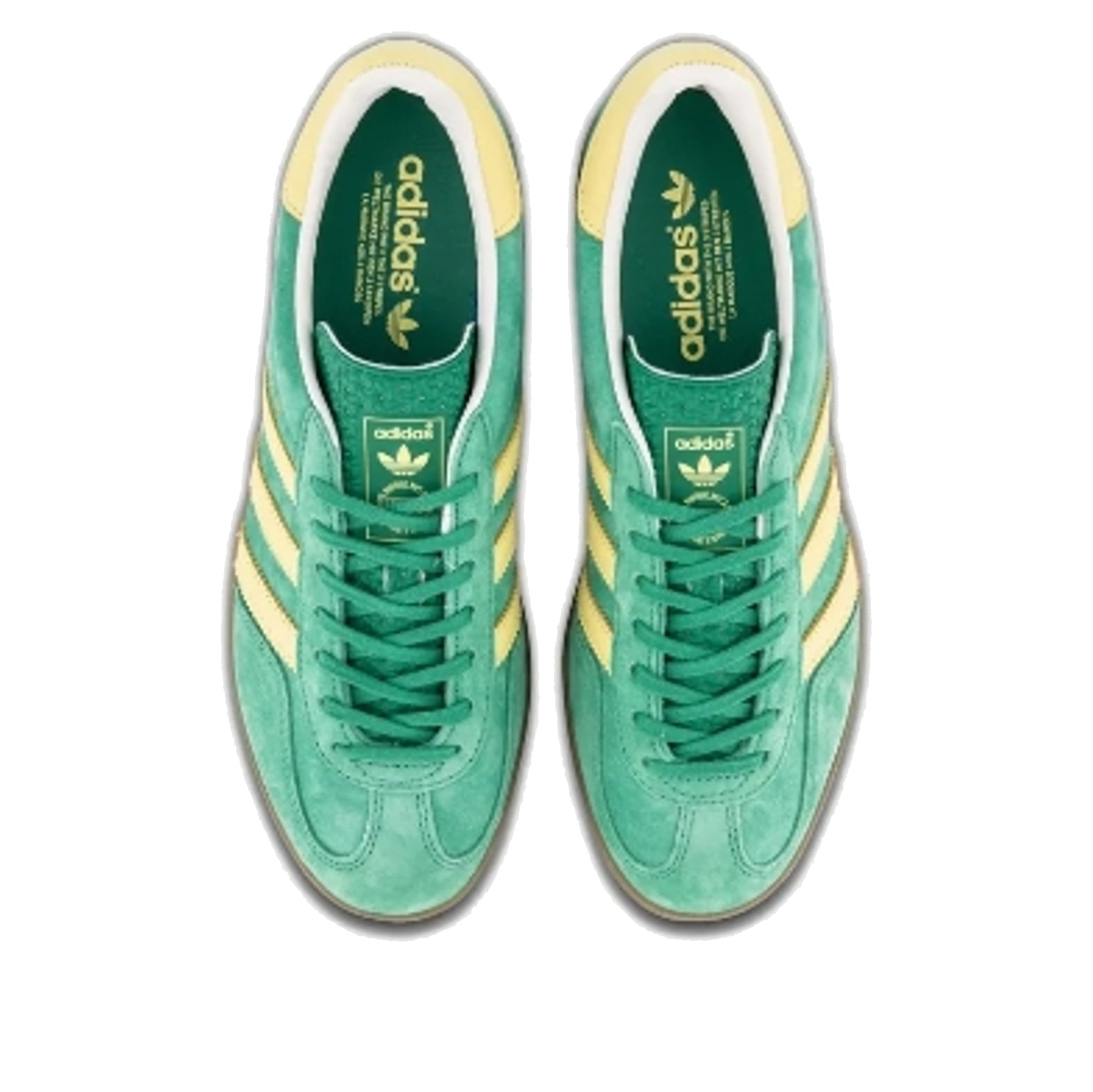 adidas Original Gazelle Indoor 'Green Yellow Tan' IH7500 - 4