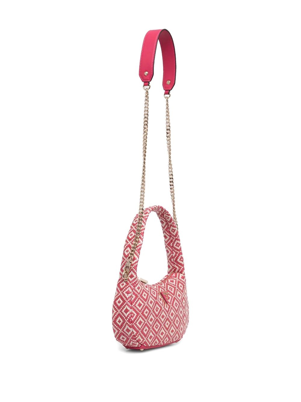 logo-plaque shoulder bag - 2