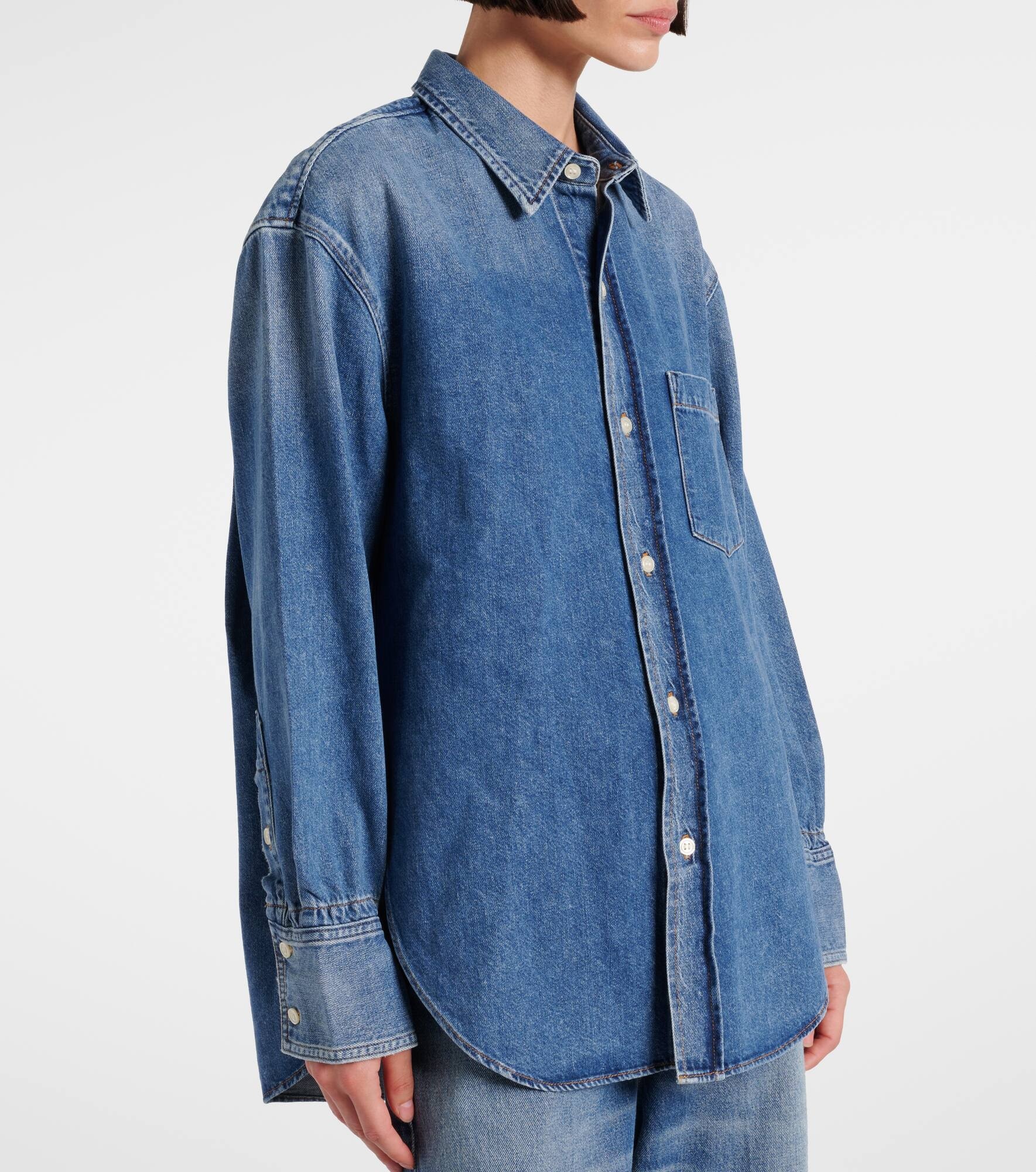 x Argent Harris denim shirt - 5