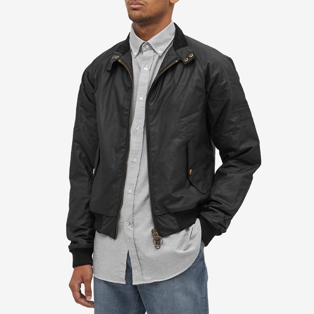 Barbour International Merchant Wax Jacket - 5