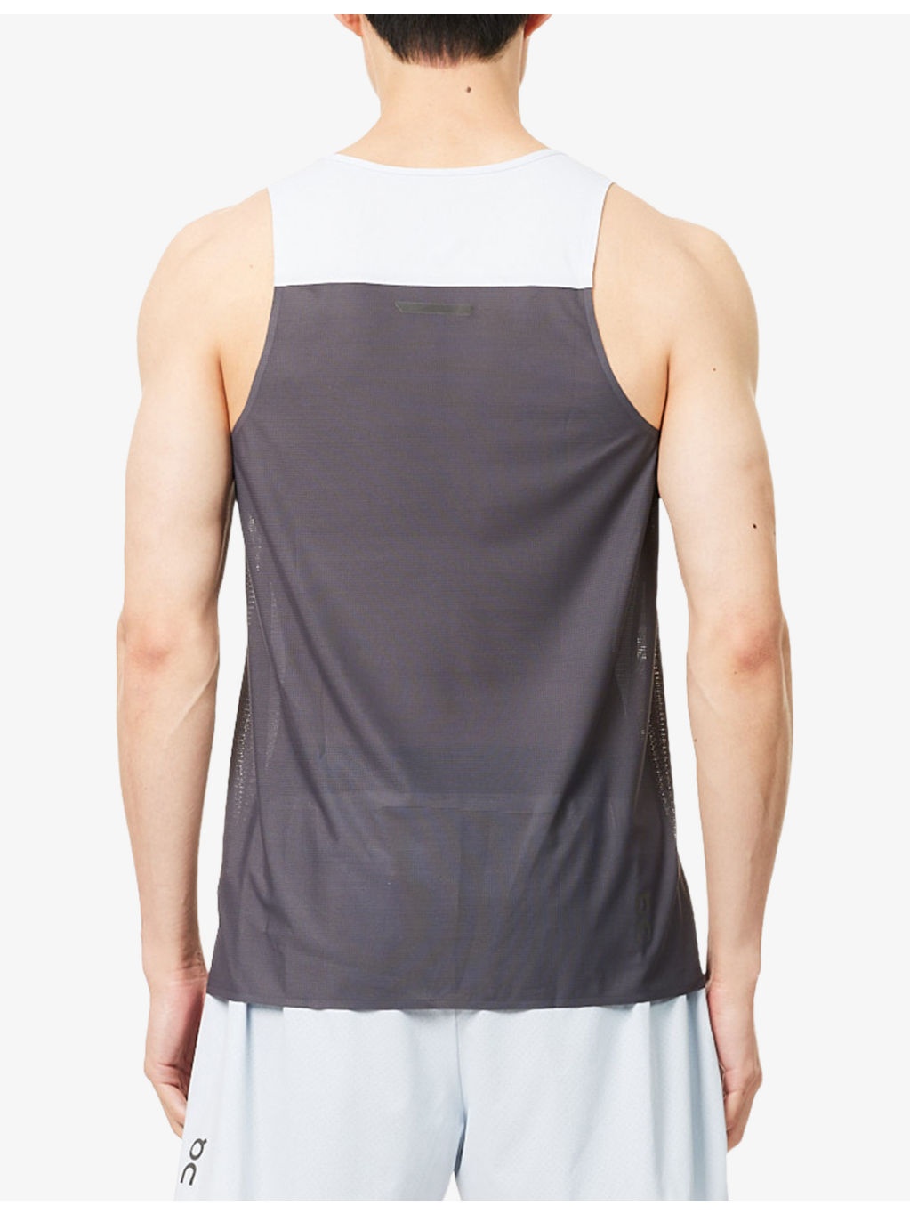 Performance Sleeveless Stretch-Mesh Tank Top - 4