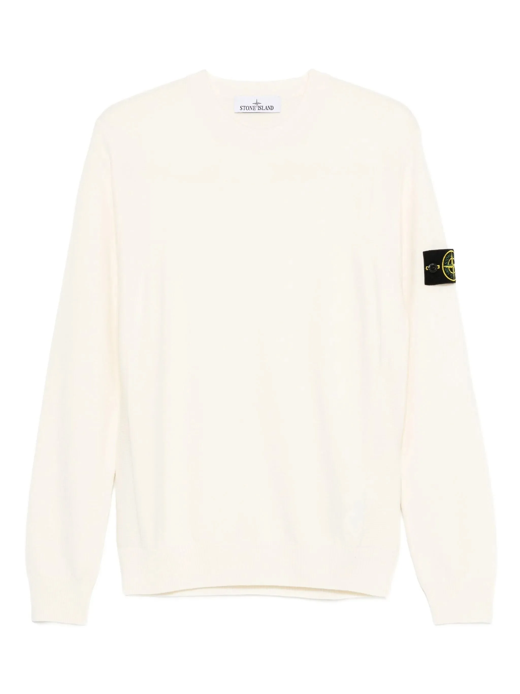 Stone Island Logo-patch Crew-neck Sweater - 1