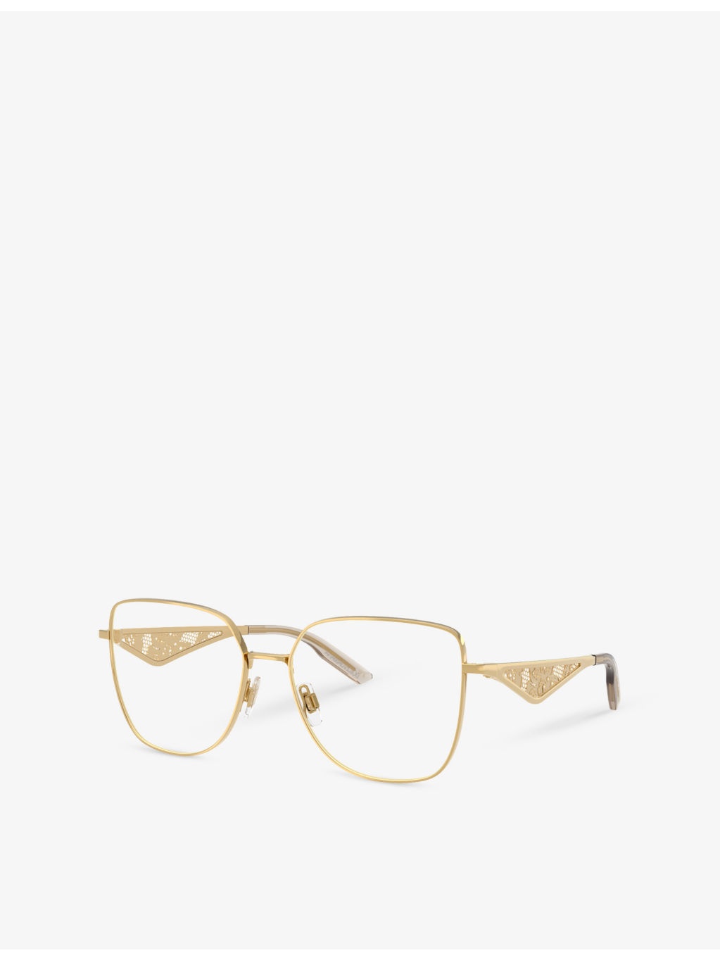 DG1358 Square-Frame Metal Optical Glasses - 2