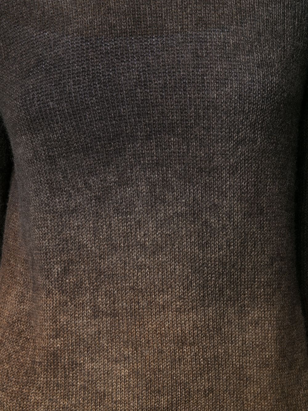 faded effect roll-neck jumper - 5