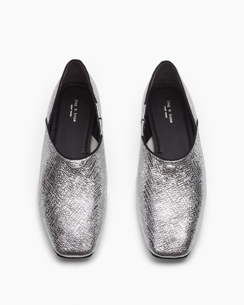Sadie Leather Flats 5