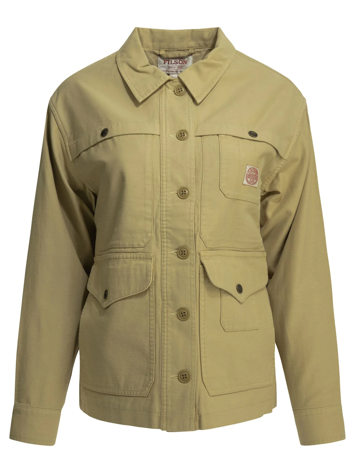 Filson Reverse Sateen Cruiser Overshirt Jacket - 1