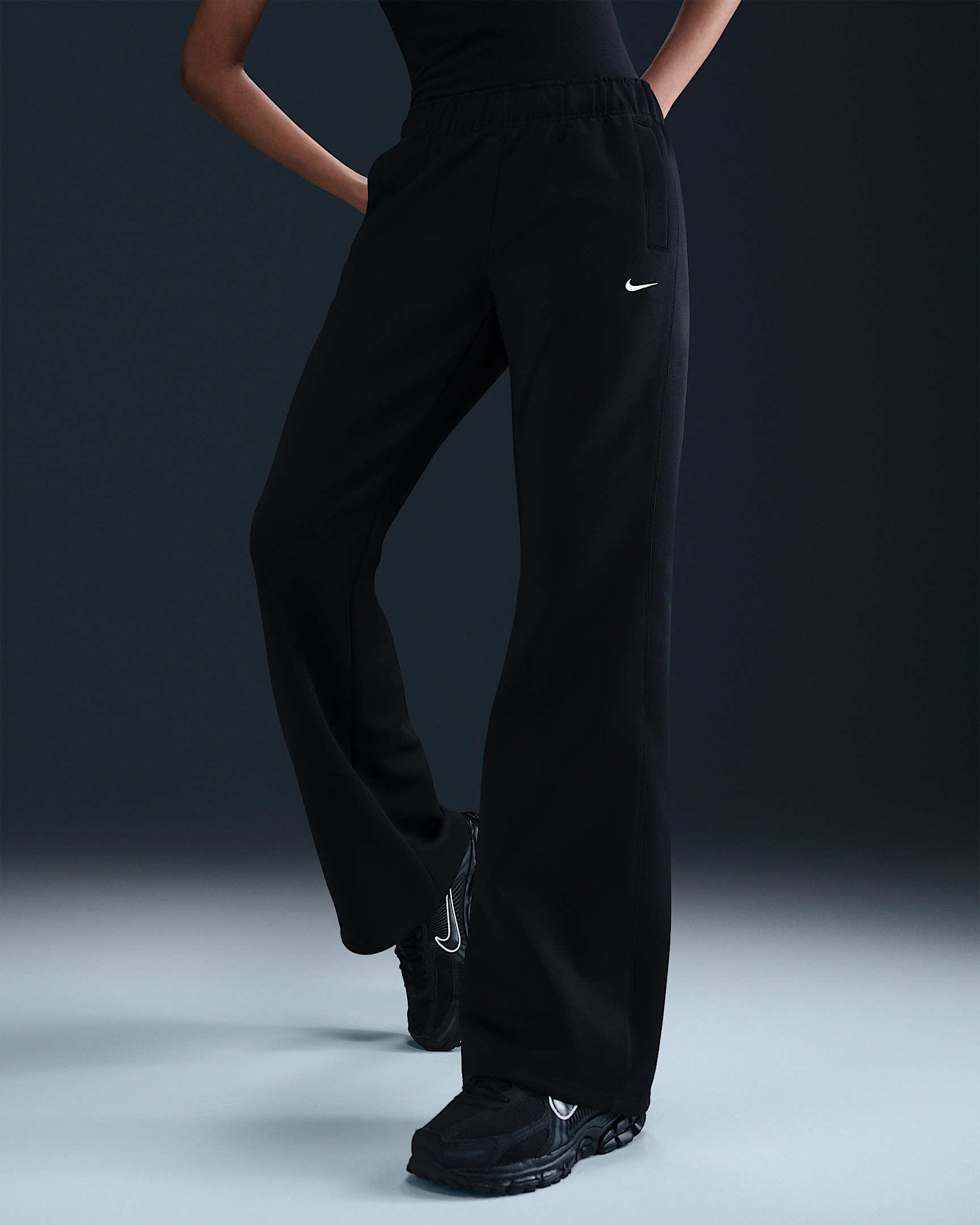 Nike Sportswear Windrunner Women's Mid-Rise Slim Knit Pants - 2