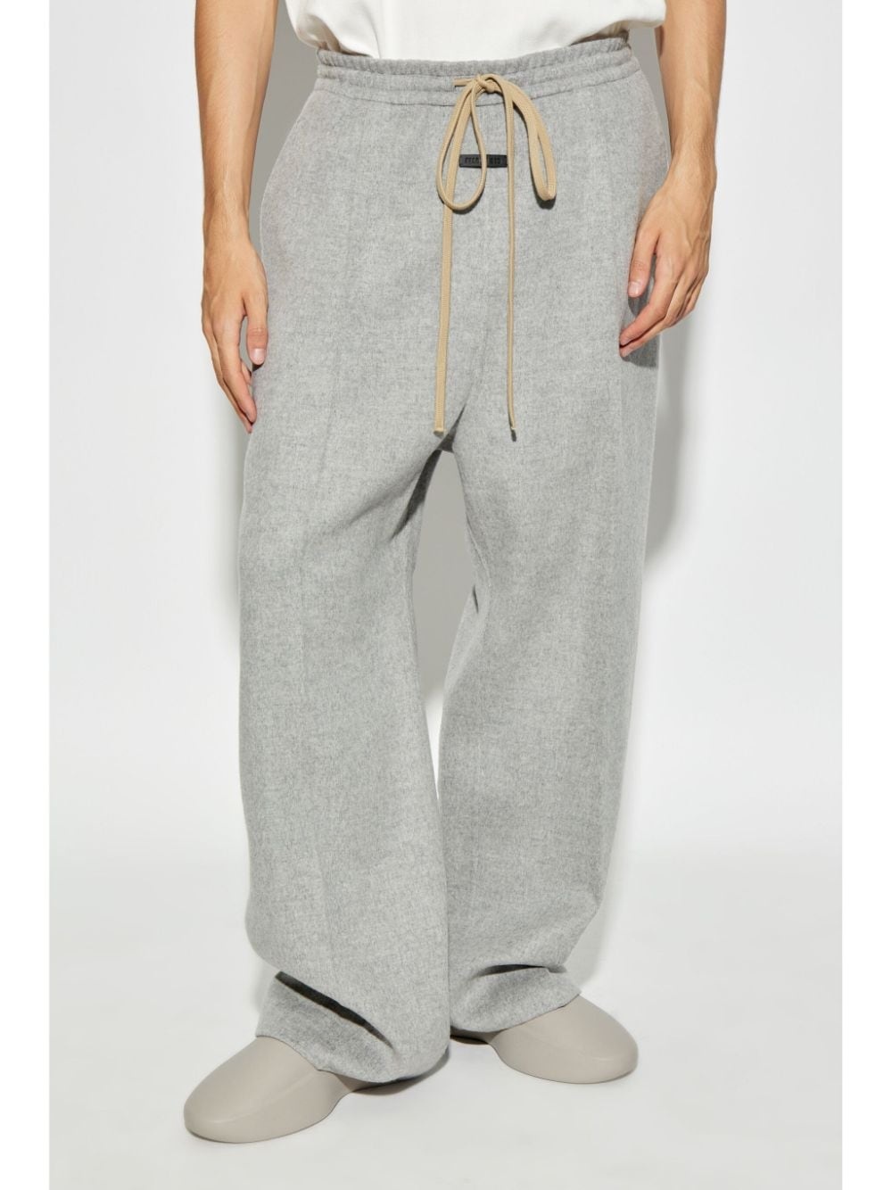 drawstring track pants - 3