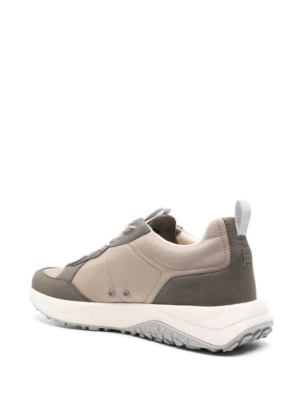 two-tone panelled sneakers - 3