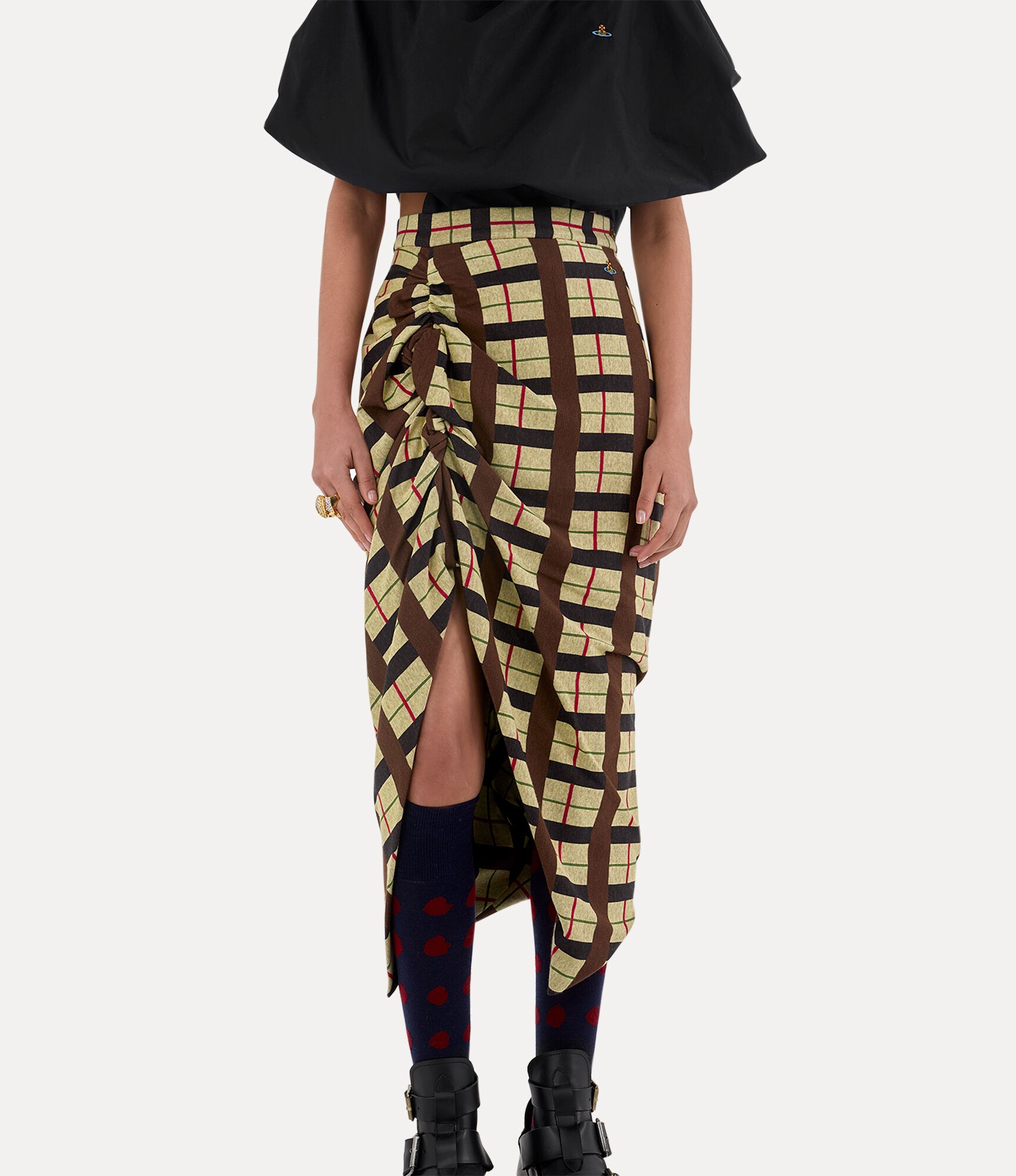 SIDE PANTHER SKIRT - 3