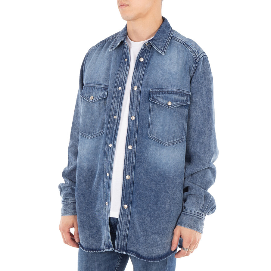 Isabel Marant Tailly Flowy Denim Shirt - 2
