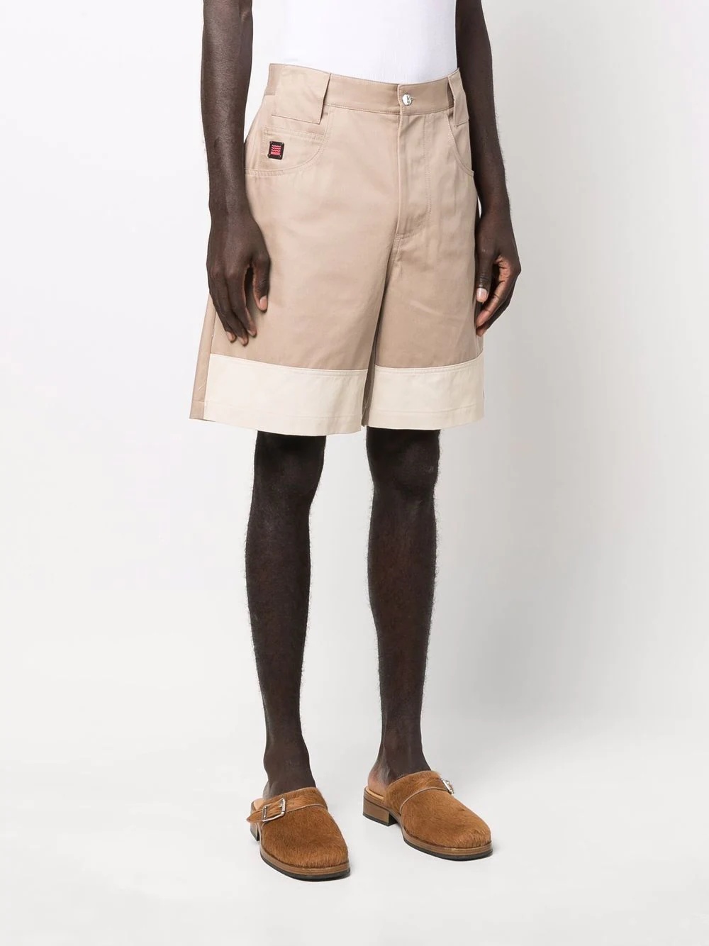 two-tone bermuda shorts - 3