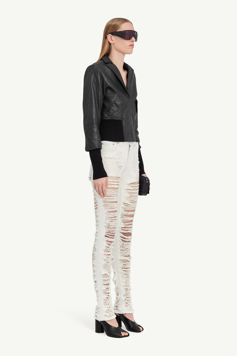 MM6 Maison Margiela Shredded Jeans outlook