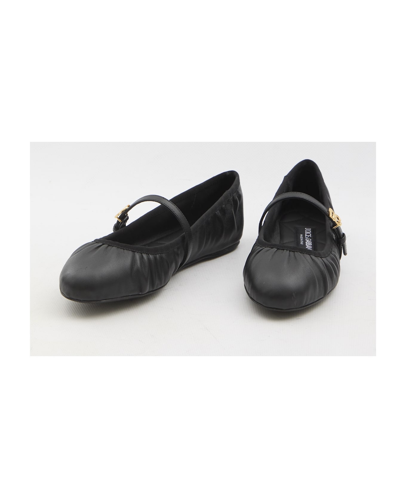 Leather Ballet Flats - 5