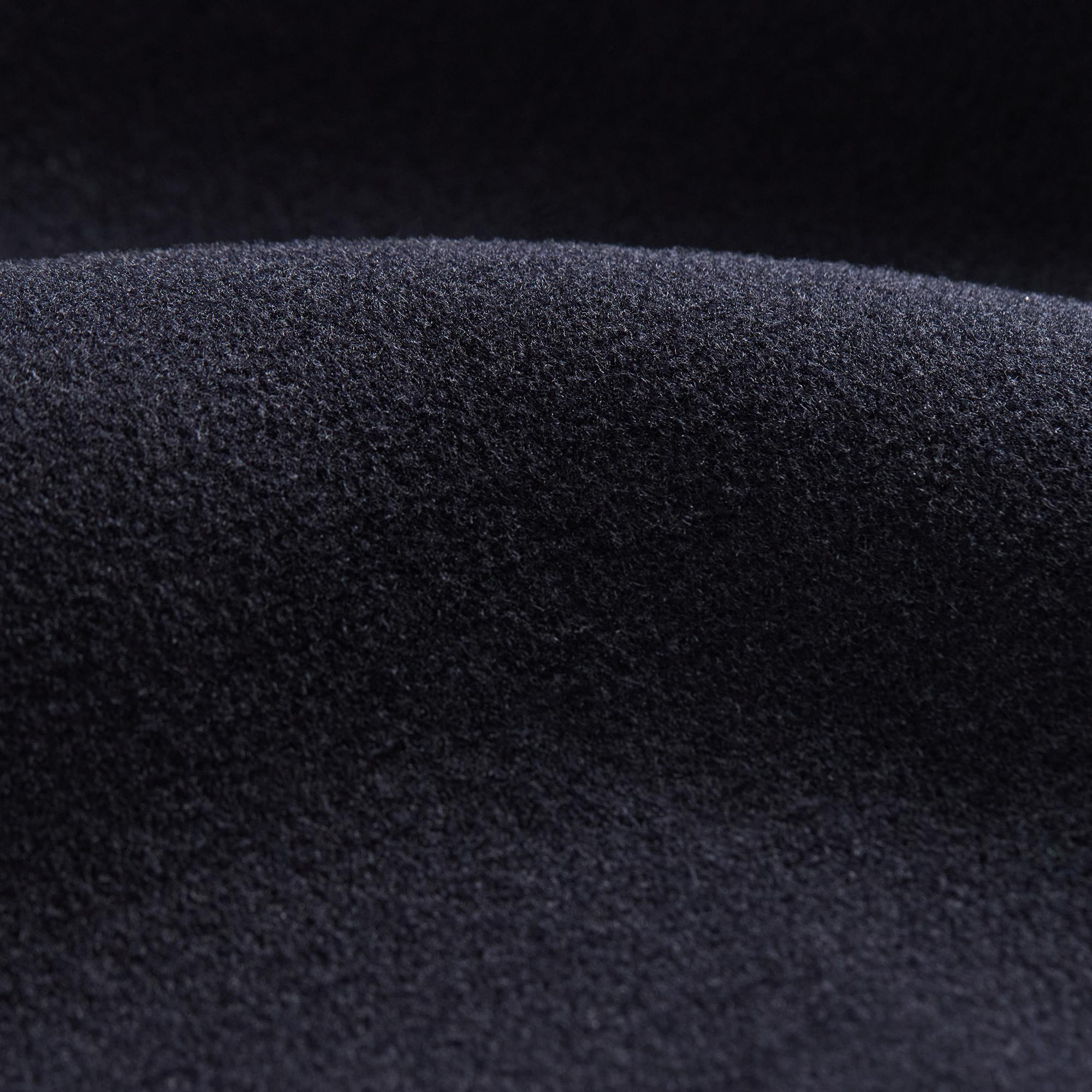 Two-Button Coat in Plush Melton - 6
