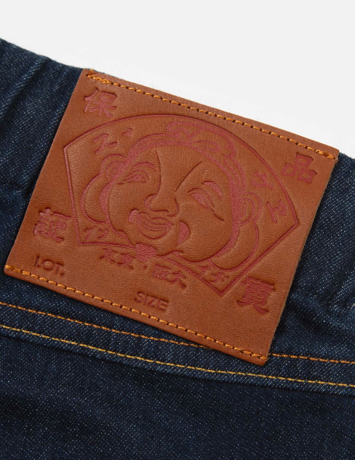 EAGLE PRINTED POCKET DENIM JOGGERS - 9