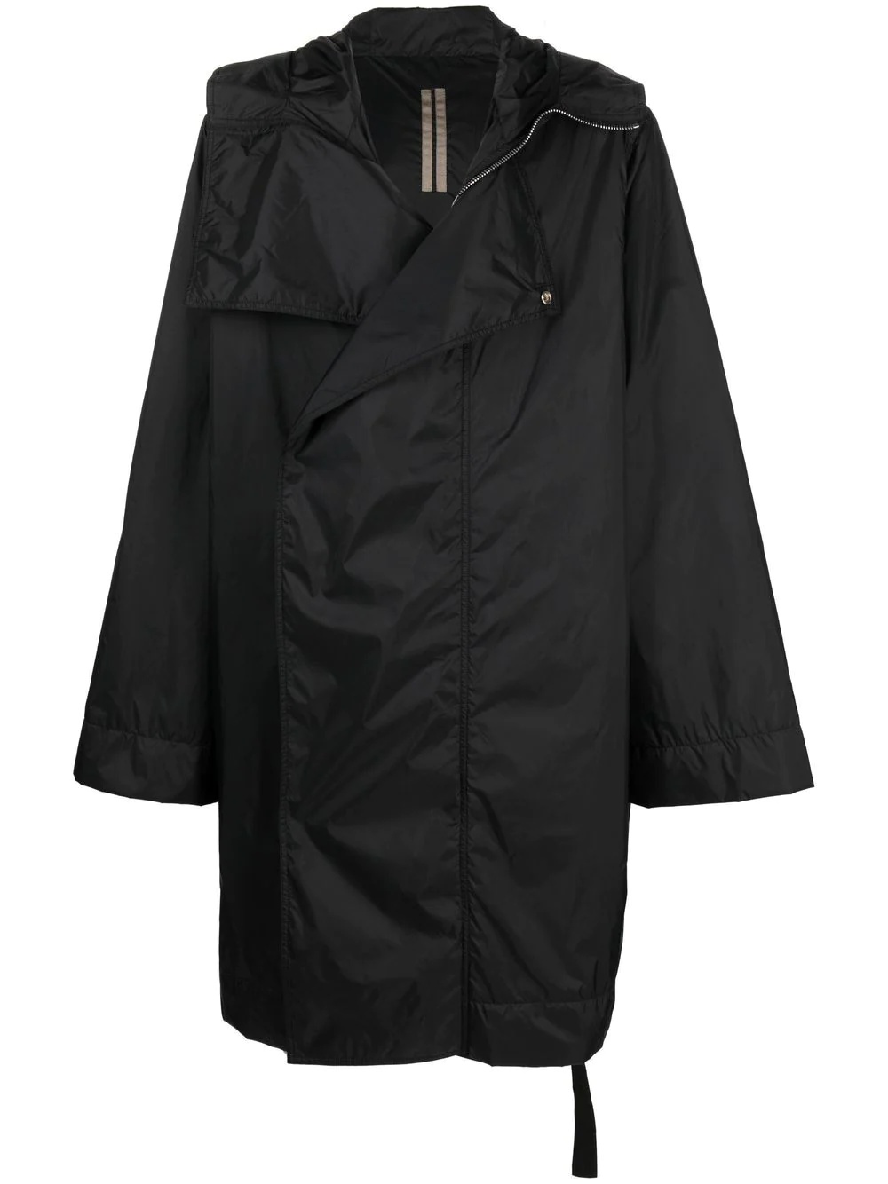 hooded zip-up parka - 1