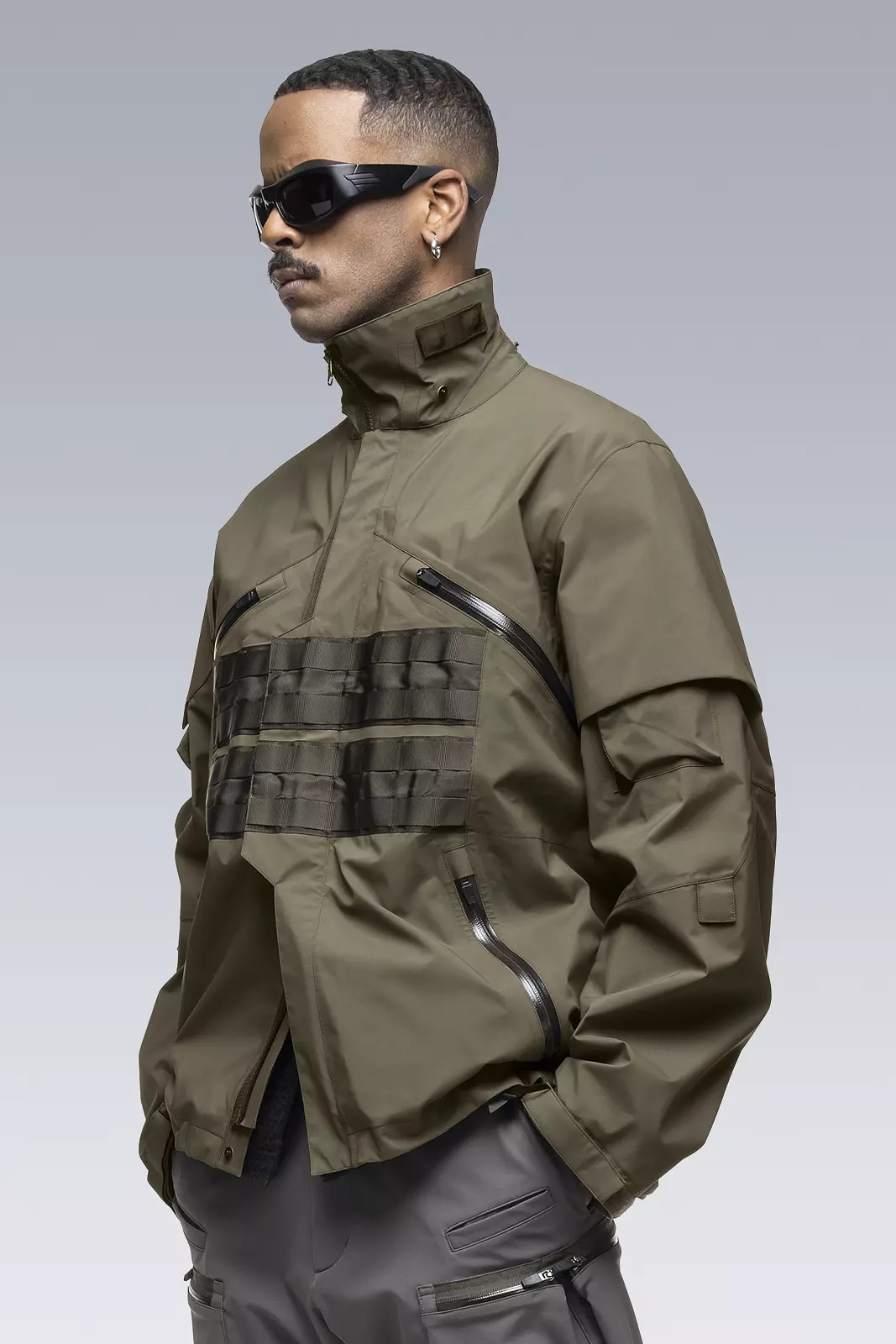 J1WTS-GT 3L Gore-Tex Pro Interops Jacket RAF Green - 3