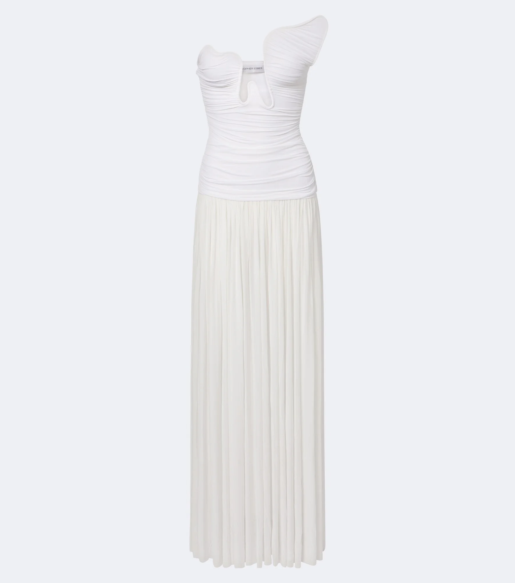 Salacia ruched bustier gown - 1