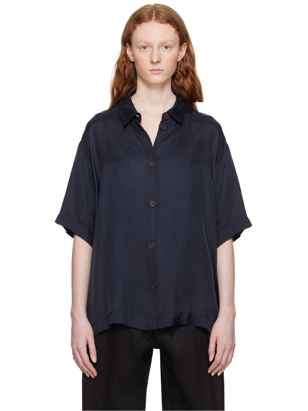 Navy Piero Shirt - 1