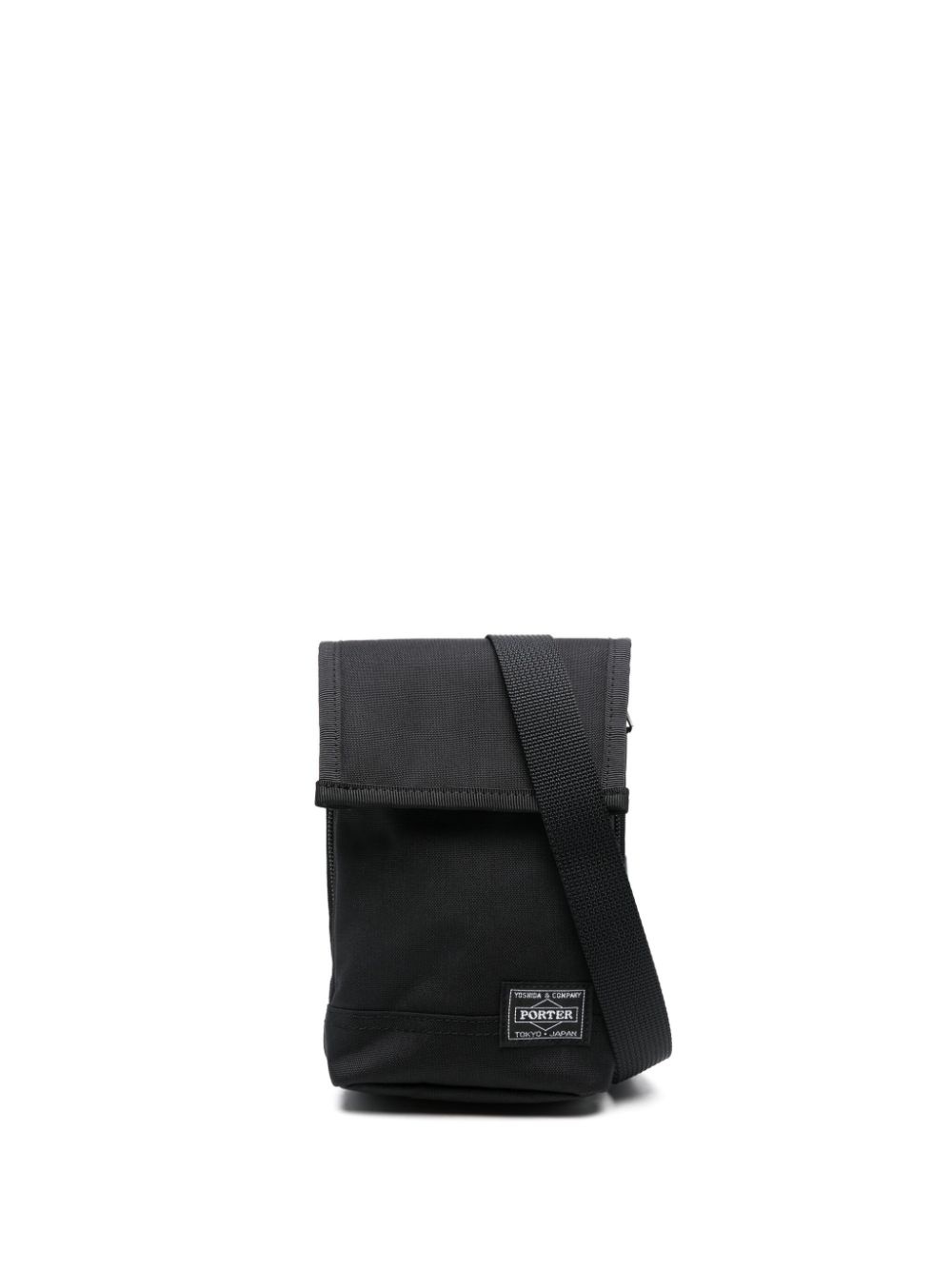 logo-patch messenger bag - 1