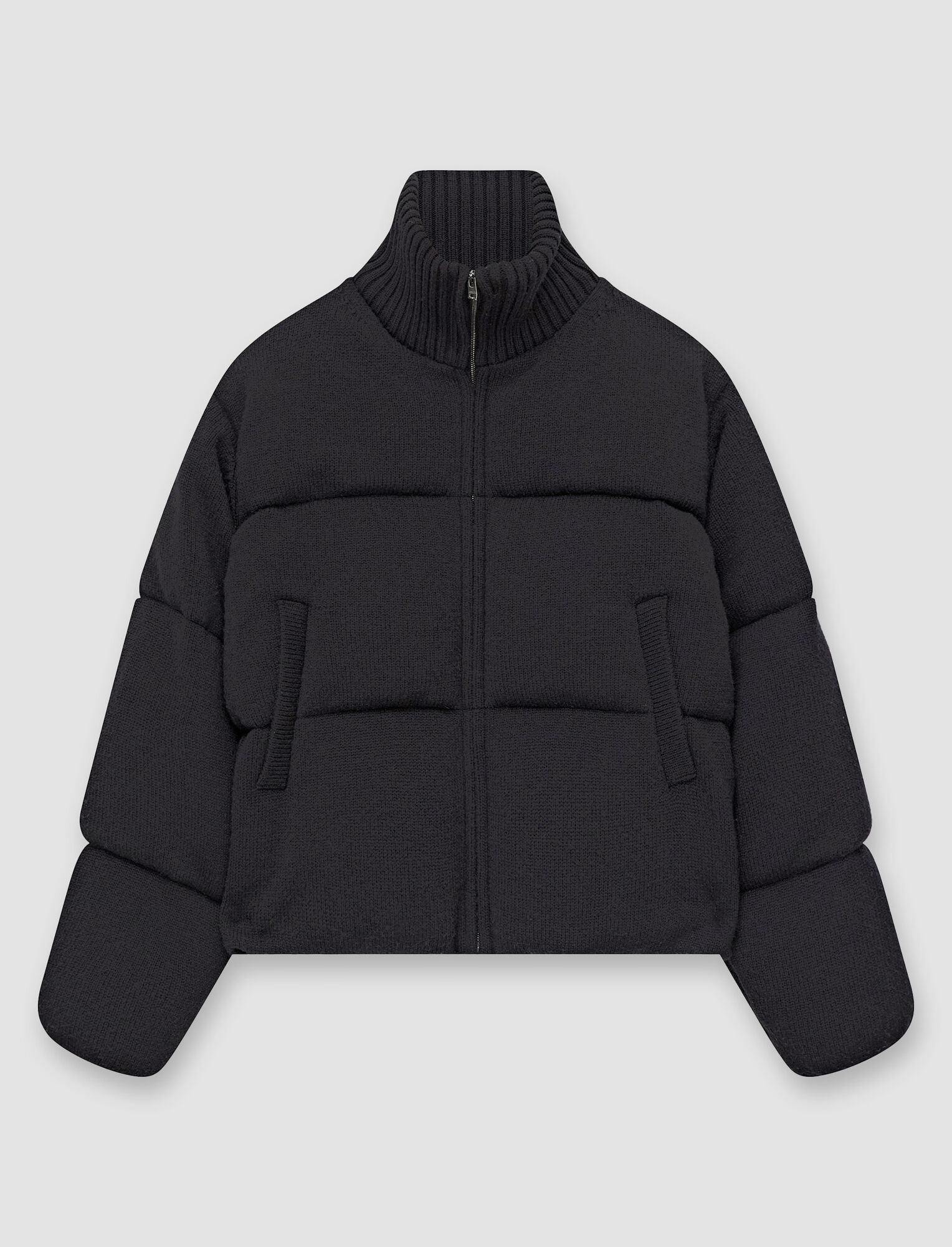 Soft Wool Puffer Jacket - 1