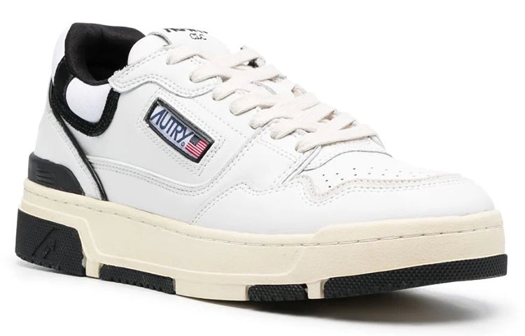 Autry CLC Leather Sneakers 'White Black' ROLM-MM04 - 2