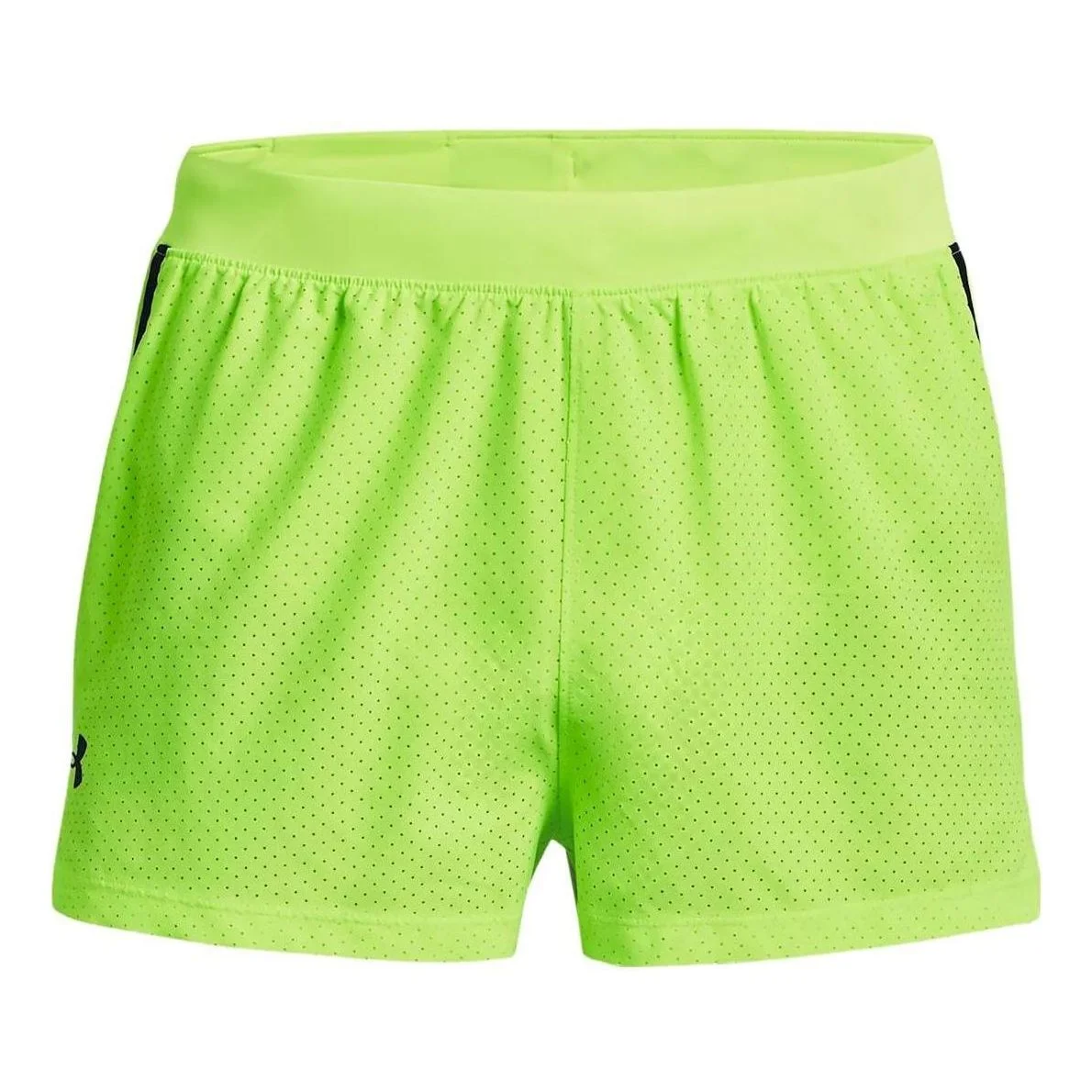 Under Armour Launch Split 3 inch Running Shorts 'Neon Green' 1377813-369 - 1