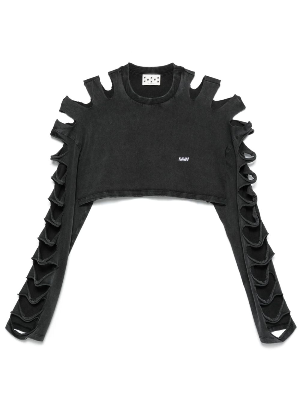 cut-outs T-shirt - 1