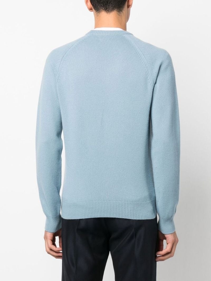 cashmere crewneck jumper - 4
