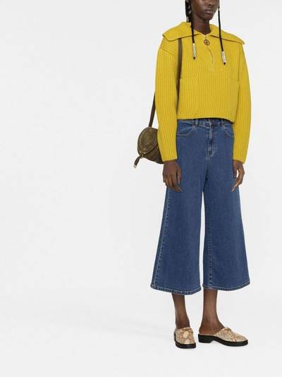 See by Chloé cropped wide-leg jeans outlook