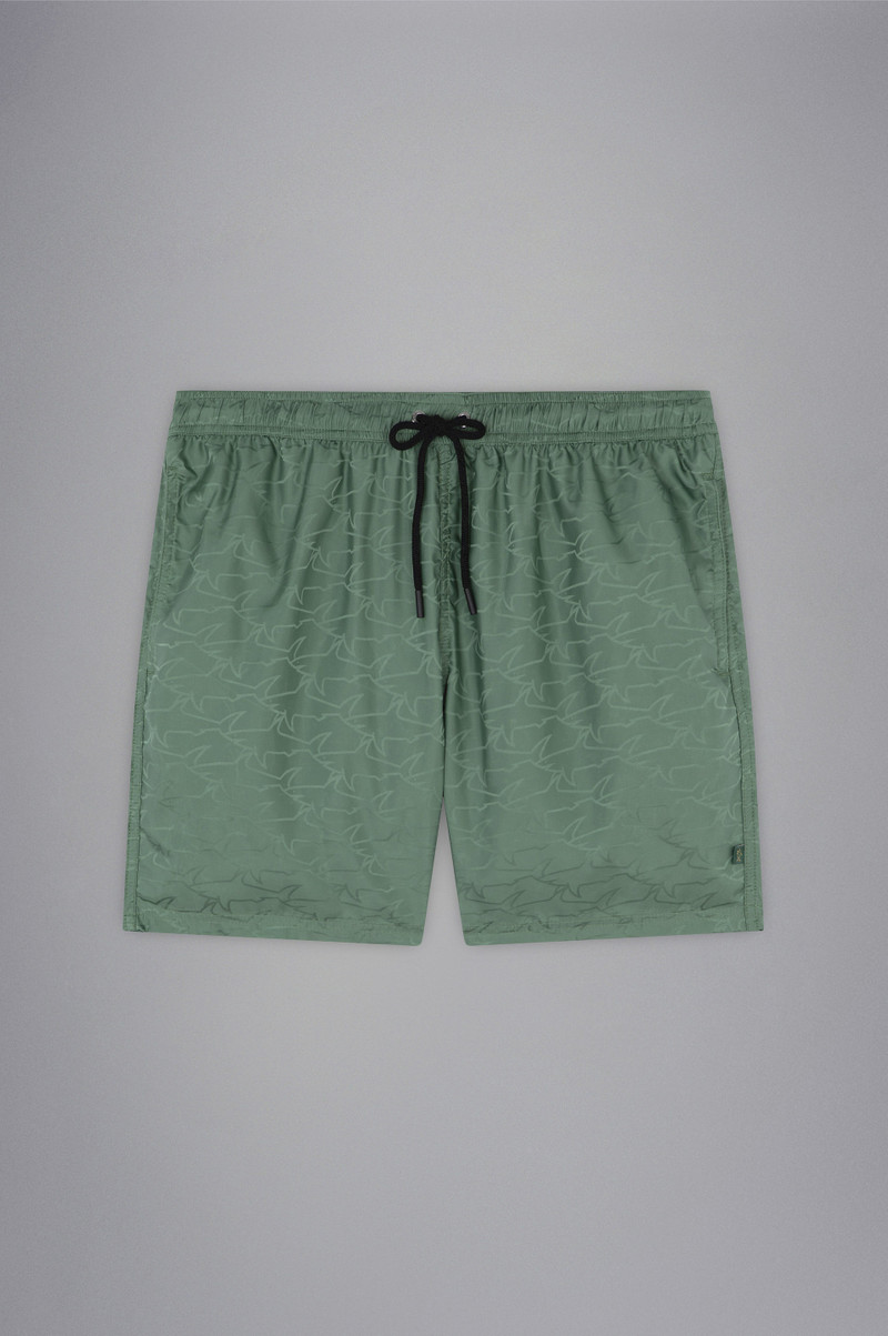 SWIM SHORTS WITH SHARK PRINT 1