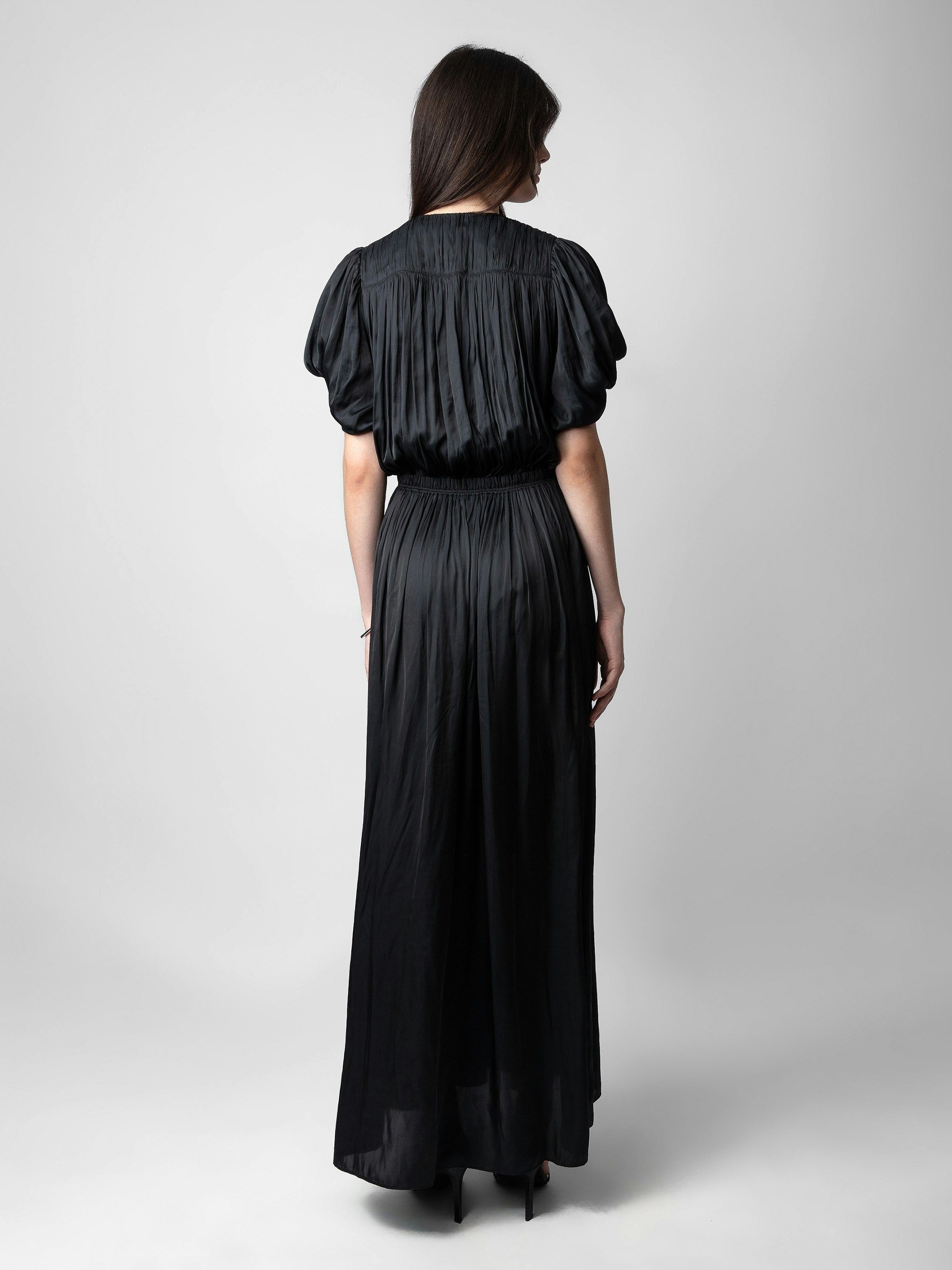Reina Satin Dress - 3