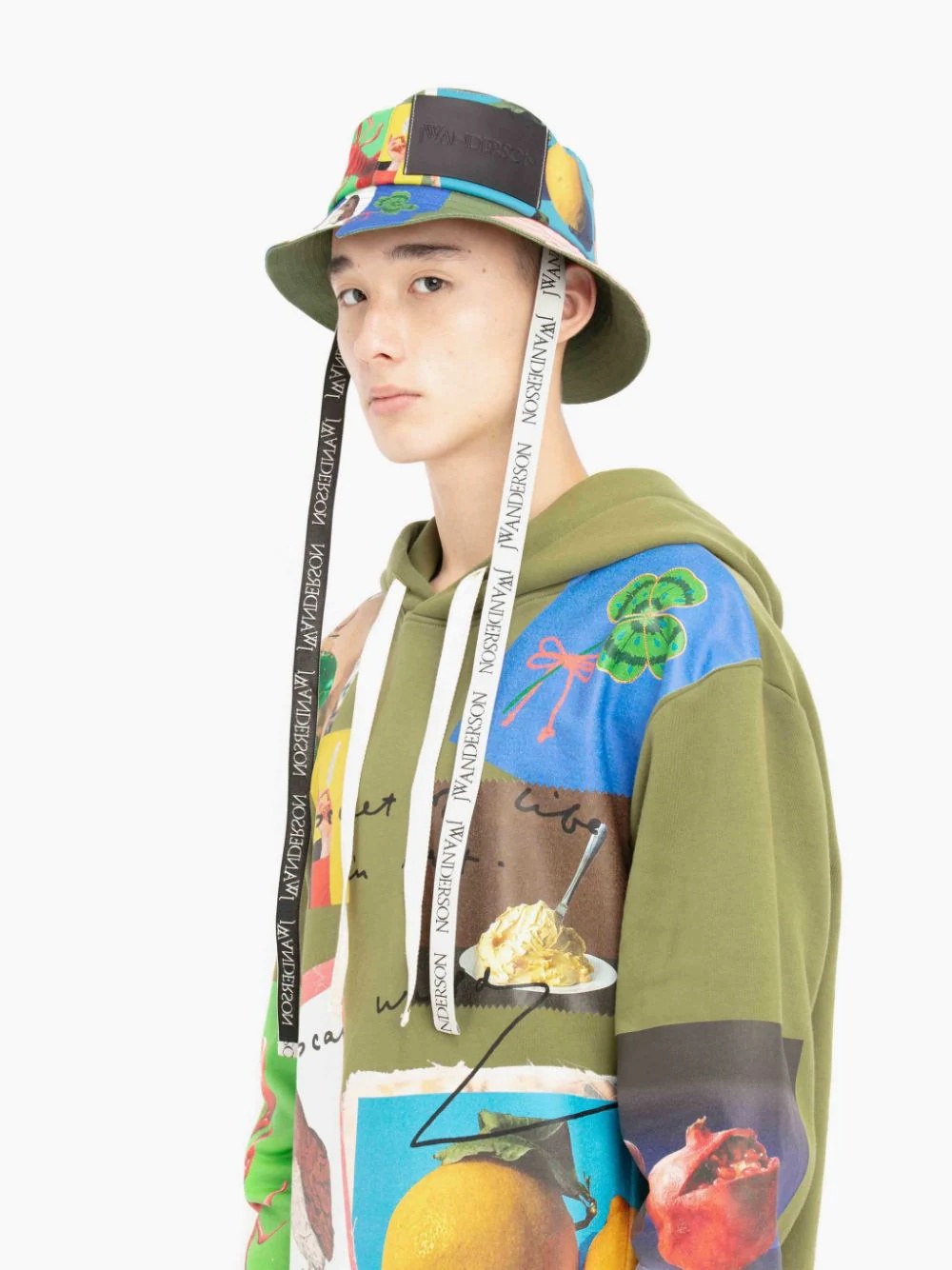 OSCAR WILDE CAPSULE: ASYMMETRIC BUCKET HAT - 3
