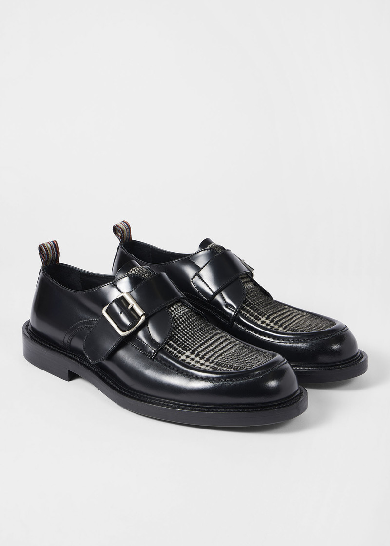 Paul Smith Black Contrast-Vamp 'Newling' Shoes outlook