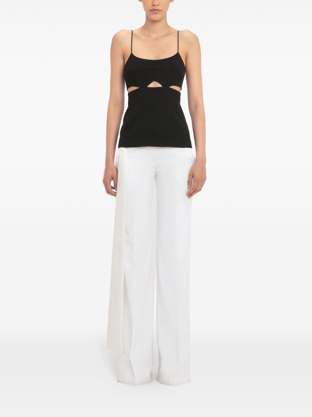 cut-out tank top - 2