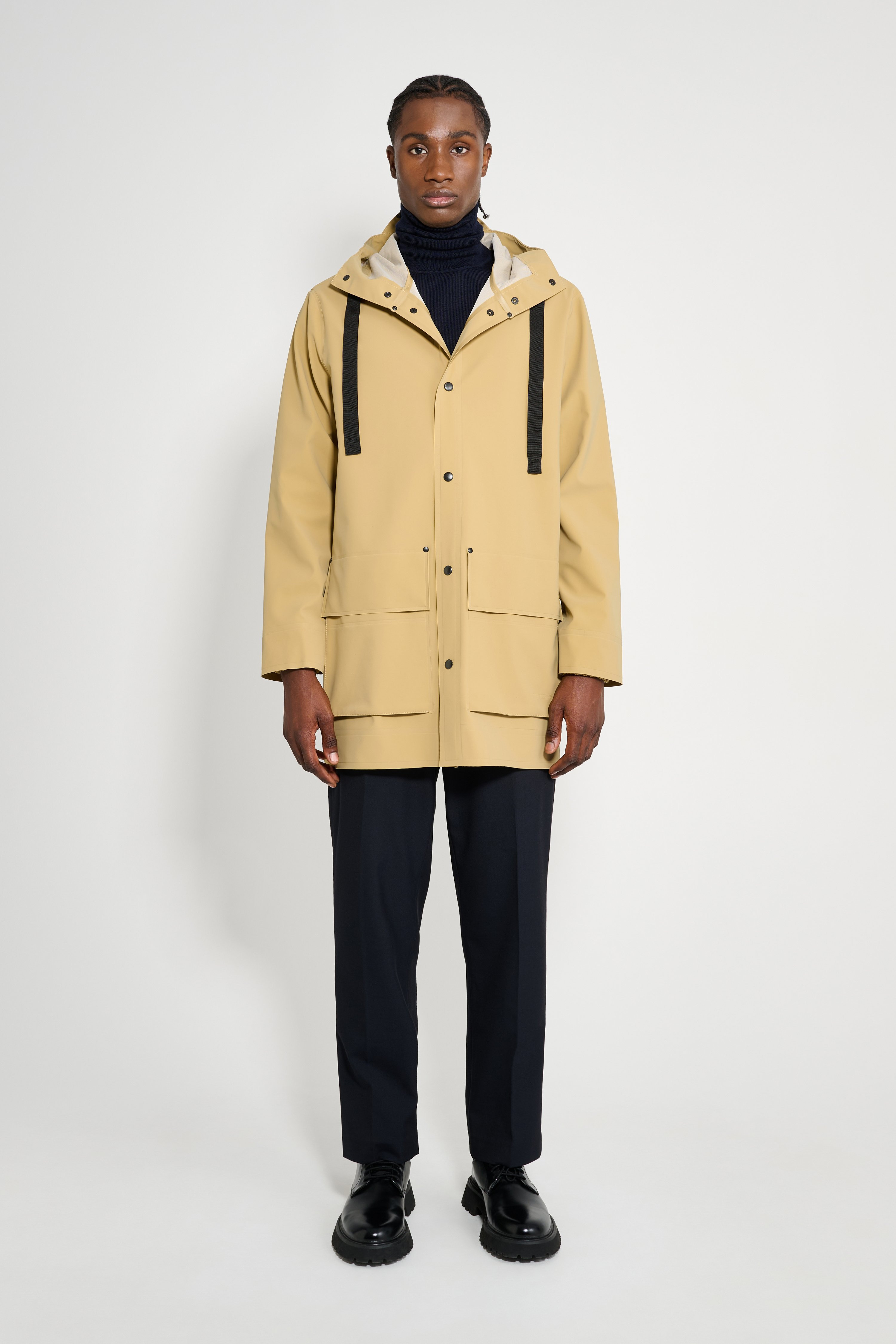 Stockholm 15 Raincoat Sand - 4