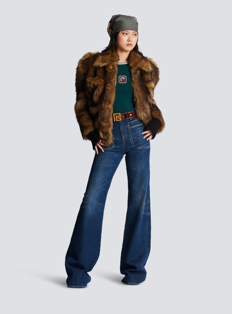Balmain Flared denim jeans outlook