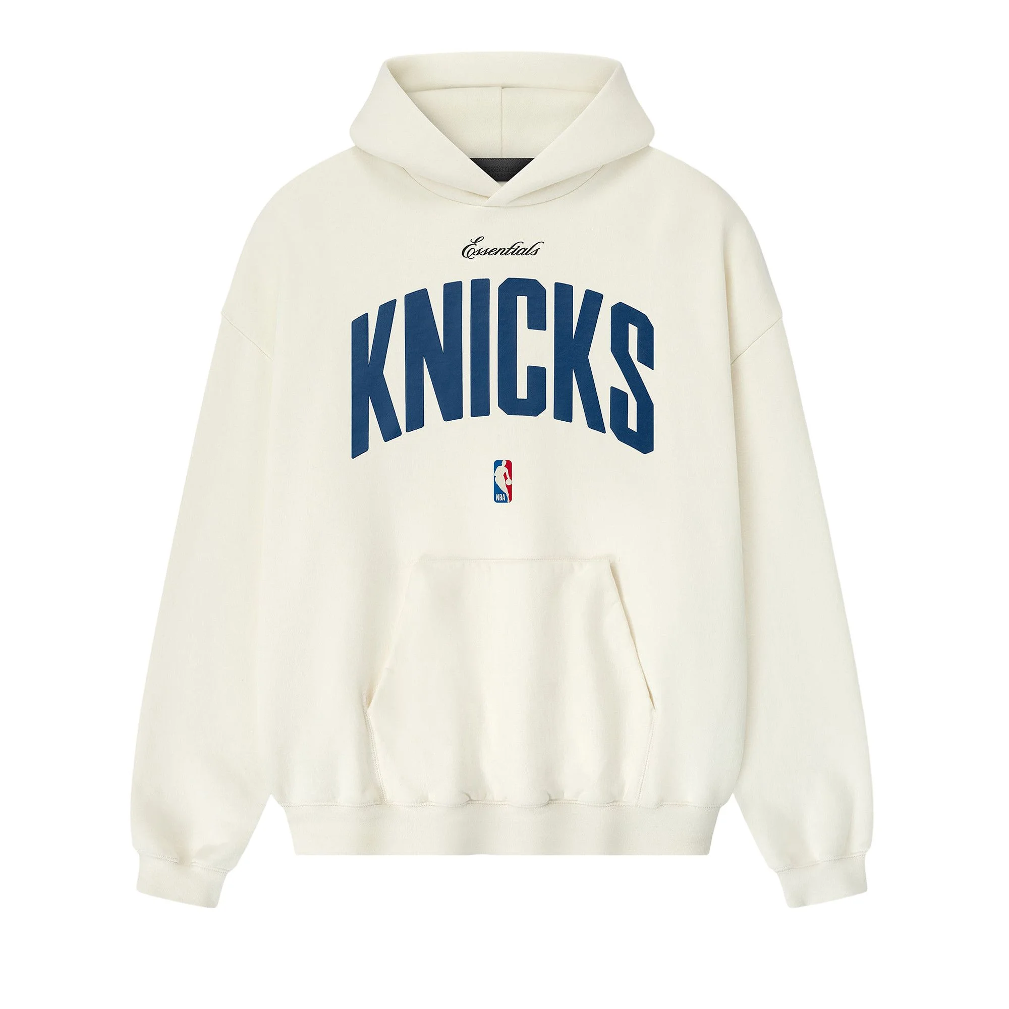 Fear of God Essentials Knicks 90s Hoodie 'Cream White' - 1