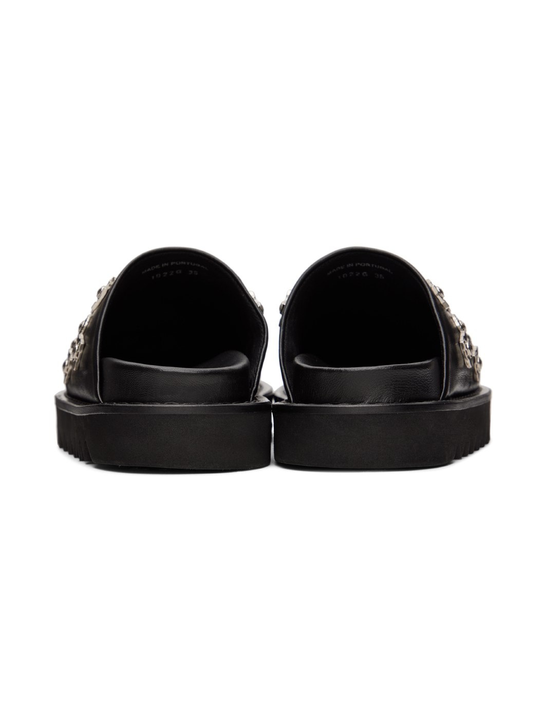 SSENSE Exclusive Black Sabot Loafers - 2