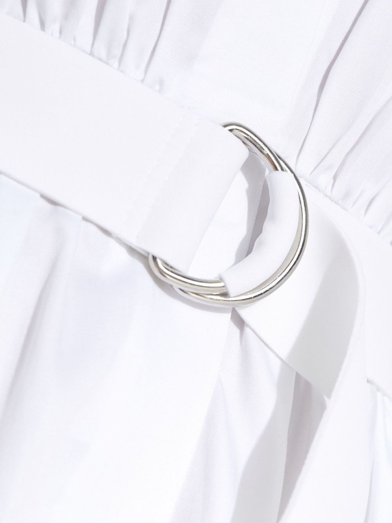belted-detail midi shirt dress 4