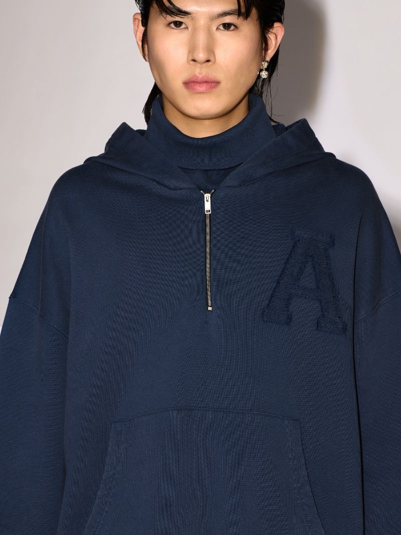 COLLAR RIB SWEATSHIRT - 6