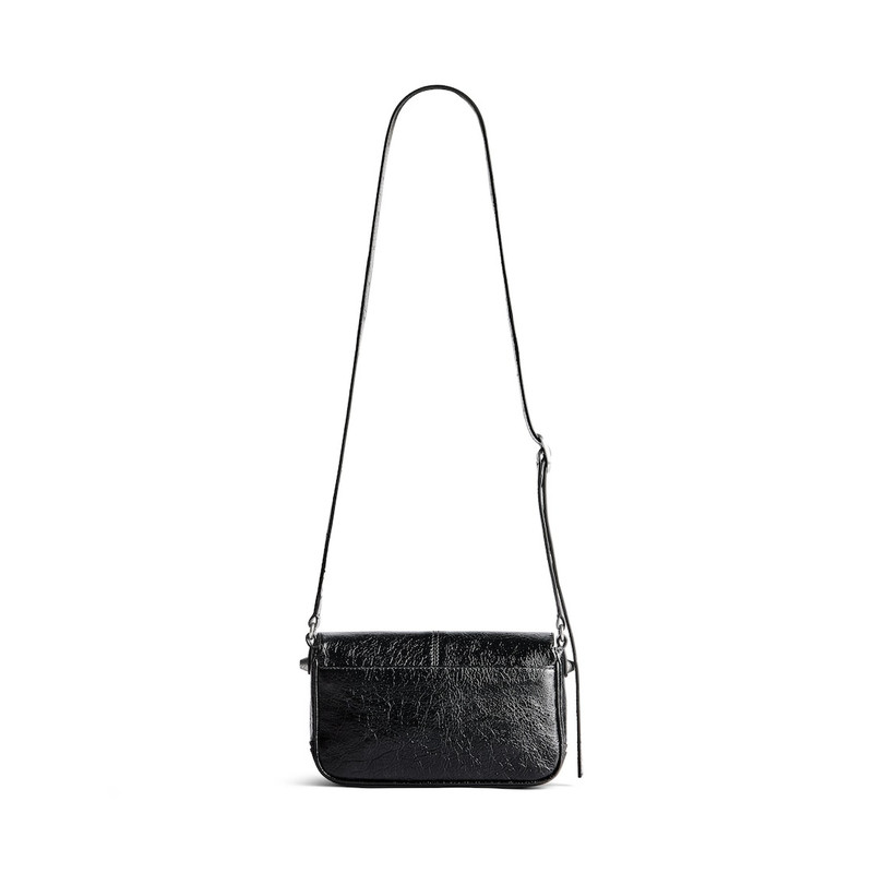 Men's Le Cagole Men Mini Flap Bag  in Black 3